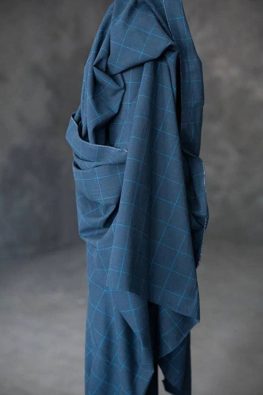 Merchant and Mills Oeko-Tex Certified Organic Cotton Linen Dressmaking Fabric in 'Rock-a-Nore'