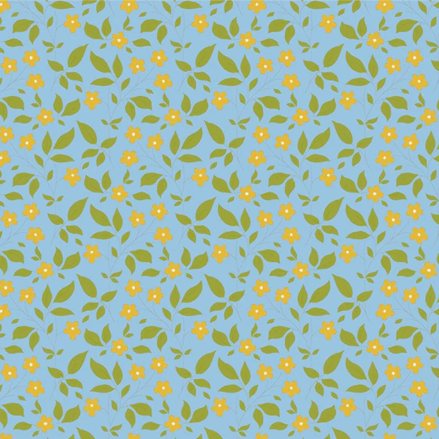 Tissu en coton Tilda Sunday Brunch Tipsy Design en ciel, pour le quilting, l'artisanat et la couture.