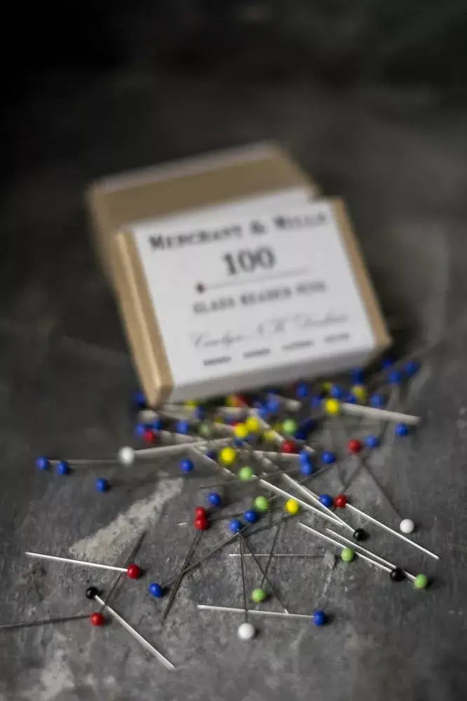 Merchant and Mills Glass Headed Pins