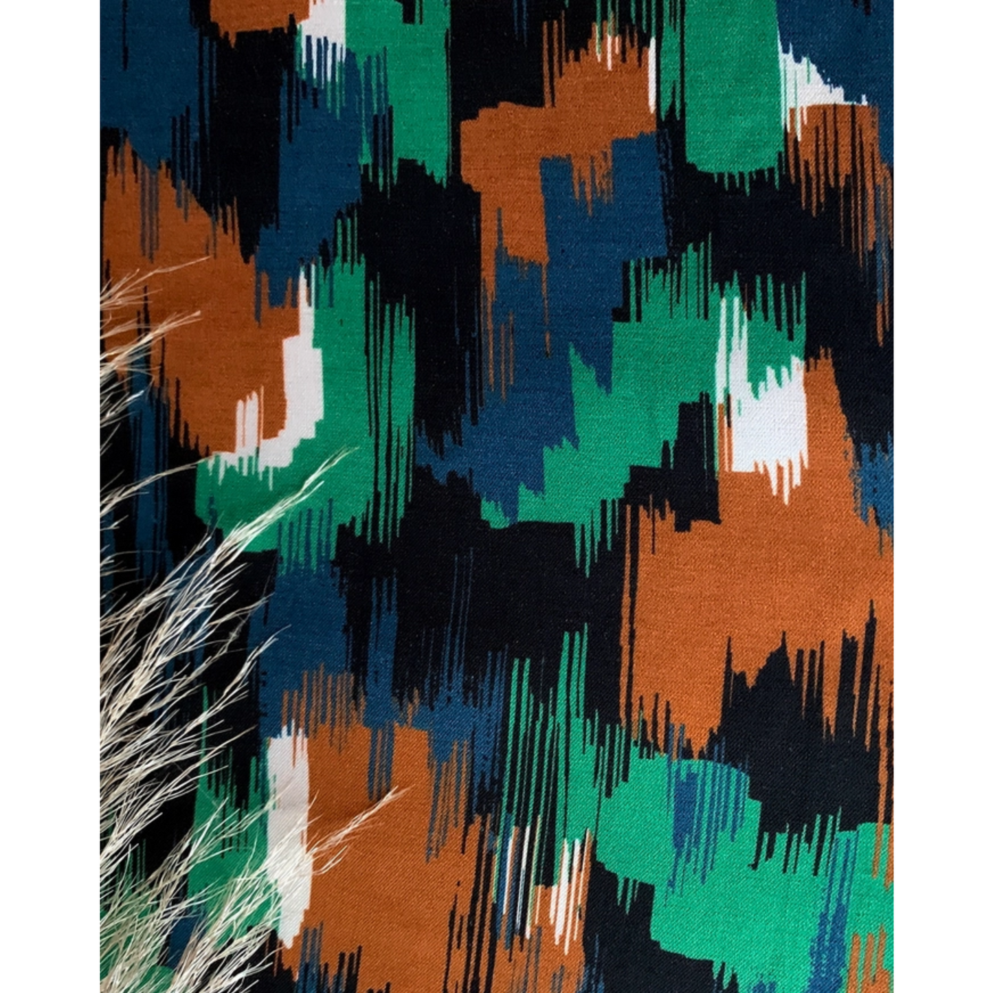 My Dress Made French Viscose Dressmaking Fabric, 'Waterfall'