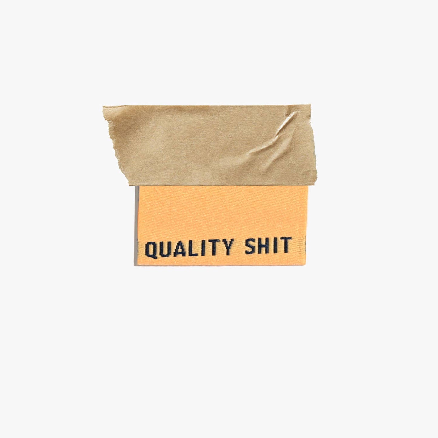 'Quality Shit' Sewing Labels in Pastel Colours by Kylie and the Machine, Sweary Sewist