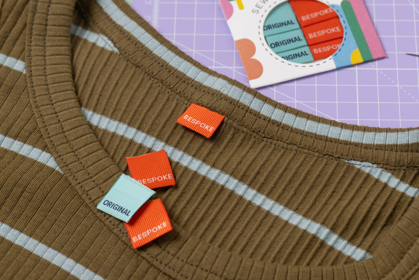 Little Rosy Cheeks Woven Sewing Labels - Bespoke / Original