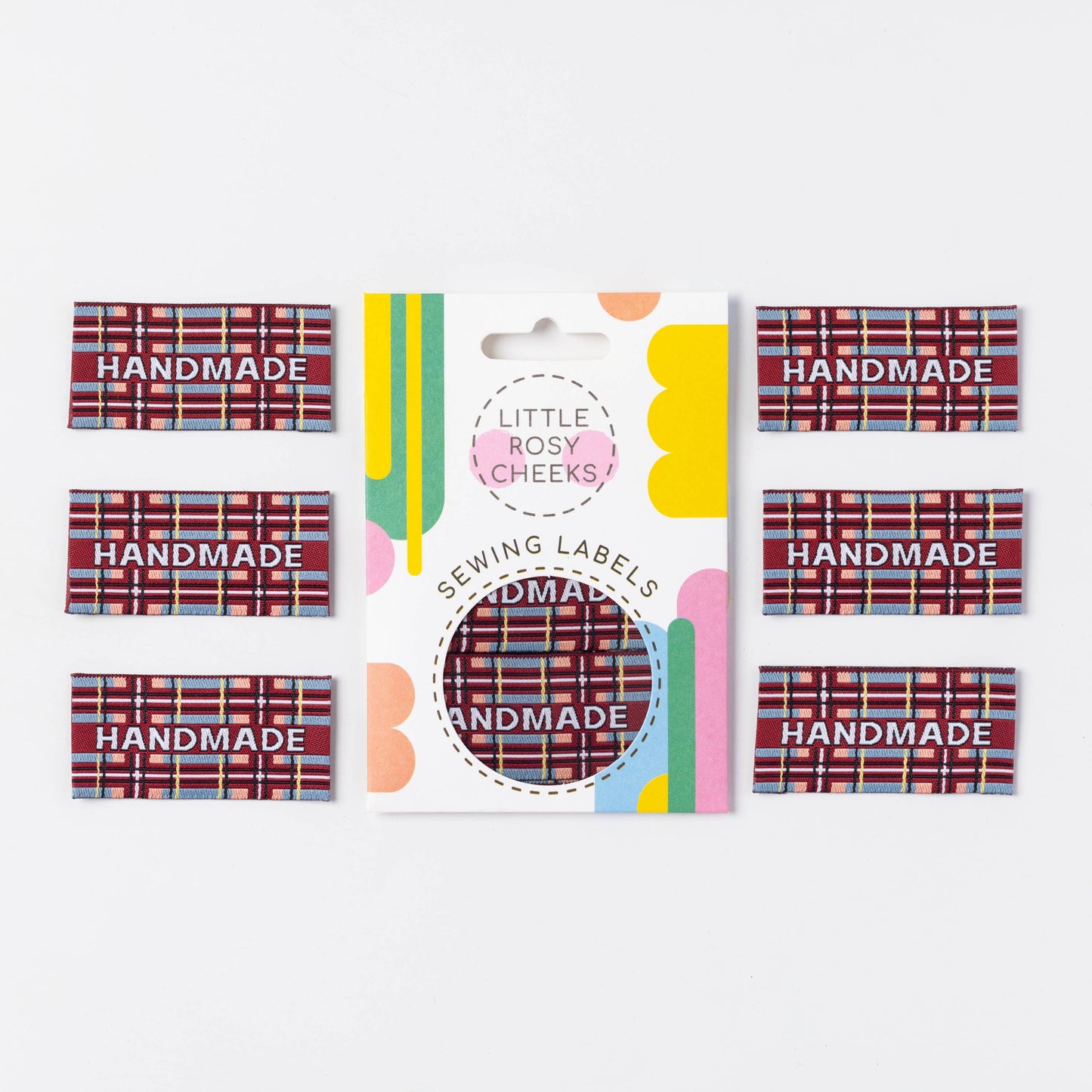 Little Rosy Cheeks Woven Sewing Labels - Highland Handmade
