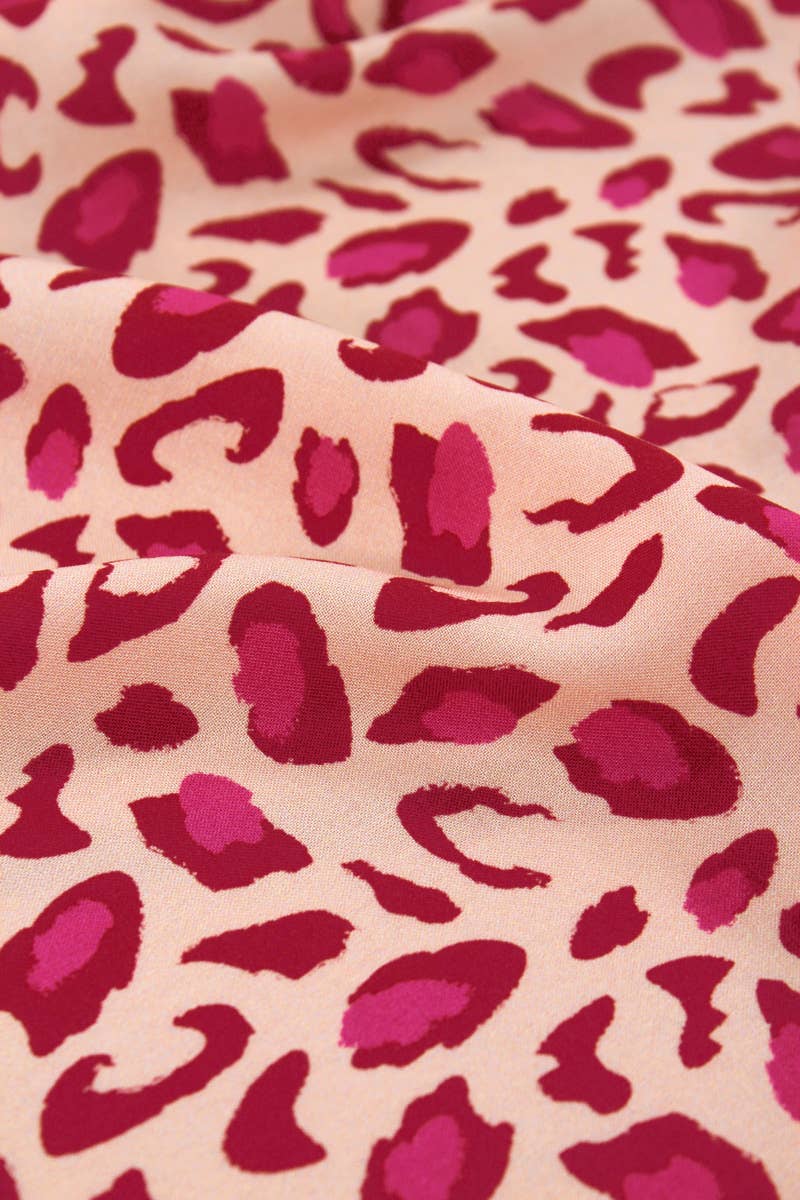 BACK IN STOCK - Viscose Dressmaking Fabric 'Bagheera' by Eglantine et Zoé in Pomegranate Red