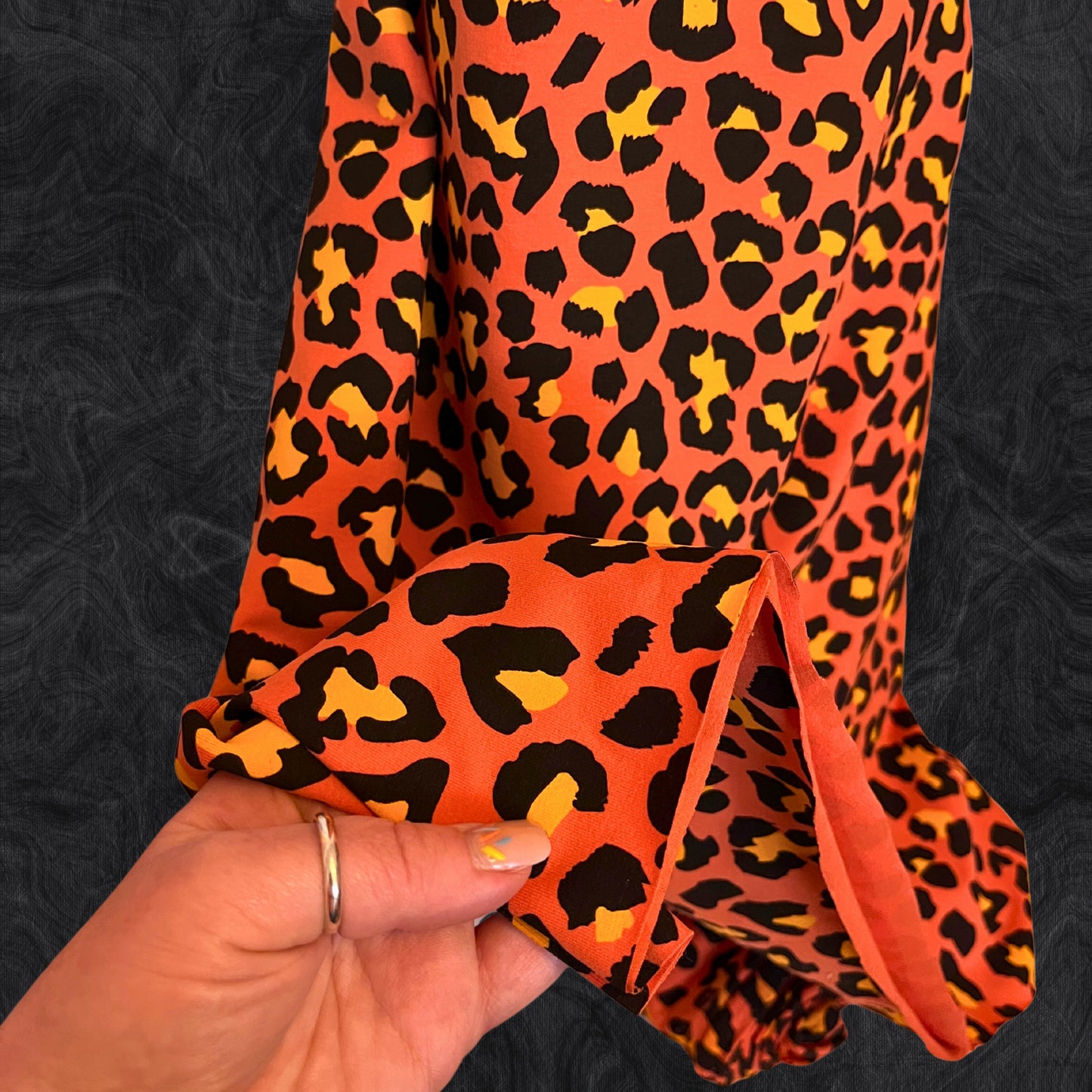 Oeko-Tex Animal Print Cotton Jersey Fabric 150cm Wide