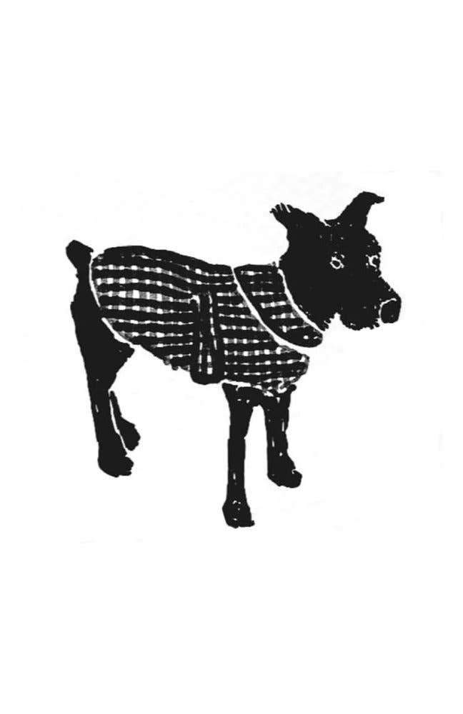 Patrón de abrigo para perro Barka de Merchant and Mills