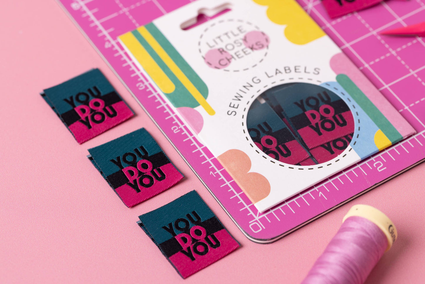 Little Rosy Cheeks Woven Sewing Labels - YOU DO YOU 2.0