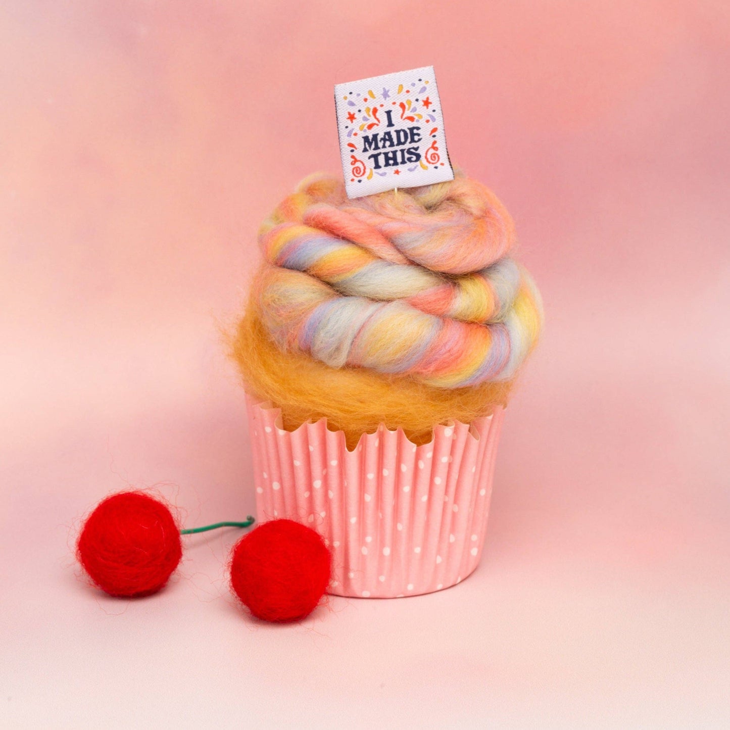 Etiquetas tejidas para coser Little Rosy Cheeks: ¡yo las hice! ¡Puedo hacer cualquier cosa!