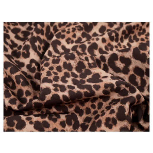 Animal Print Cotton Poplin Dressmaking Fabric 'Ace' by Fabric Godmother