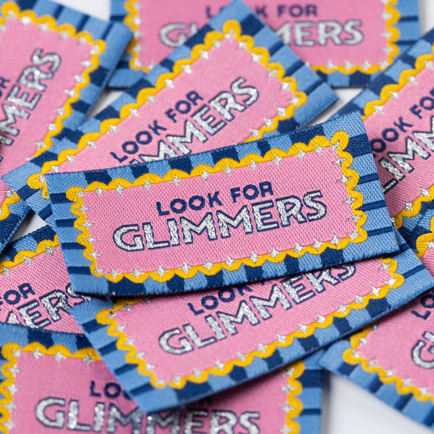 Little Rosy Cheeks Woven Sewing Labels - Look for Glimmers