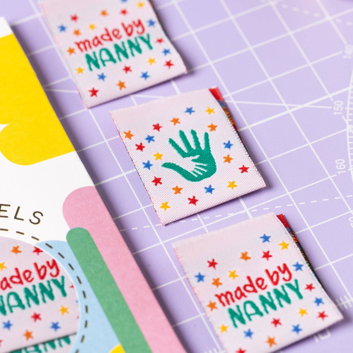 Little Rosy Cheeks Woven Sewing Labels - Made By Nanny 2.0