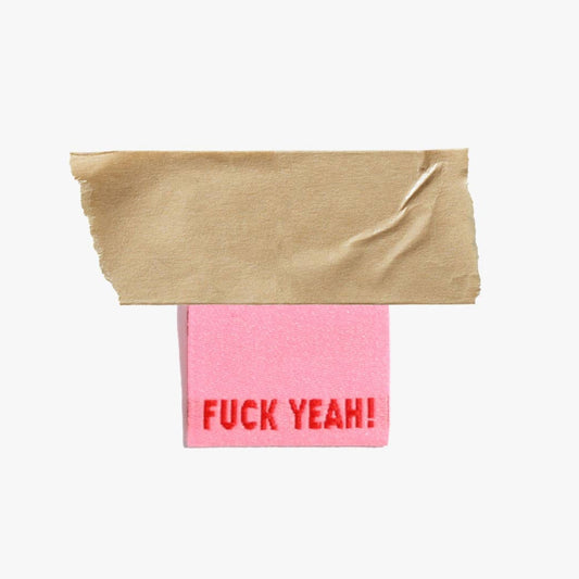 Fuck Yeah! Sewing Labels in 2025 Colours by Kylie and the Machine, Sweary Sewist 2