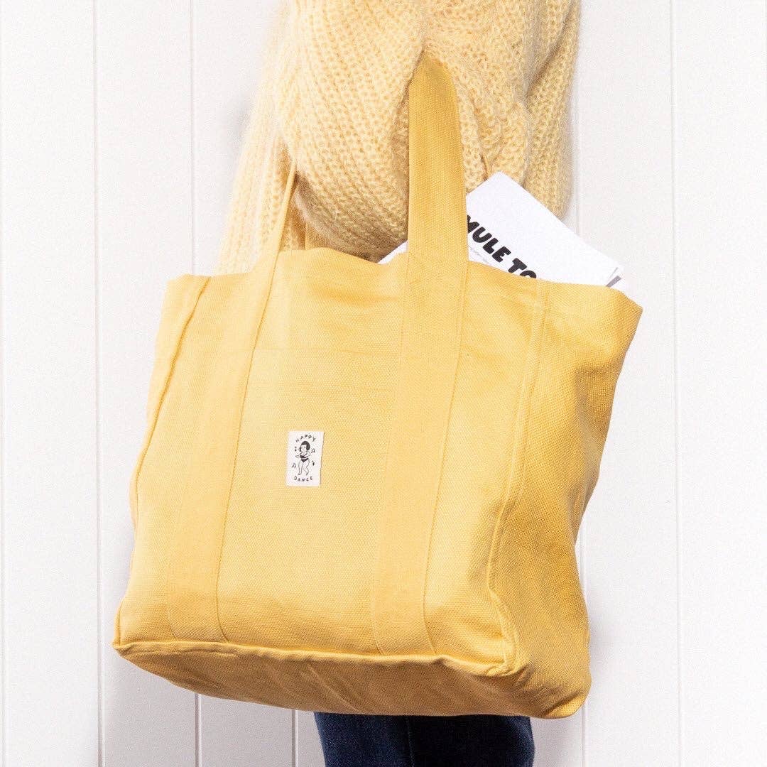 Mule Tote Bag Sewing Pattern by Kylie And The Machine, Beginner Friendly Printed Paper Pattern