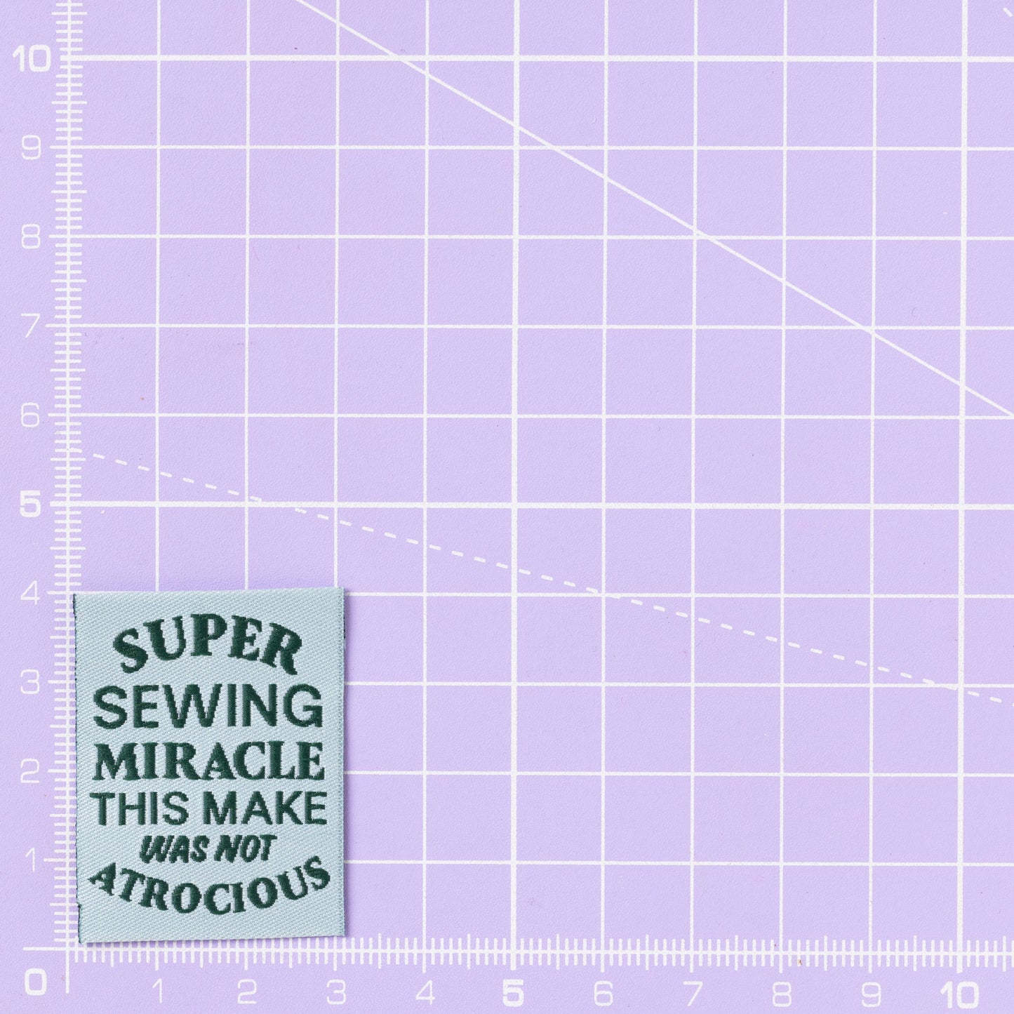 Little Rosy Cheeks Woven Sewing Labels - Super Sewing Miracle