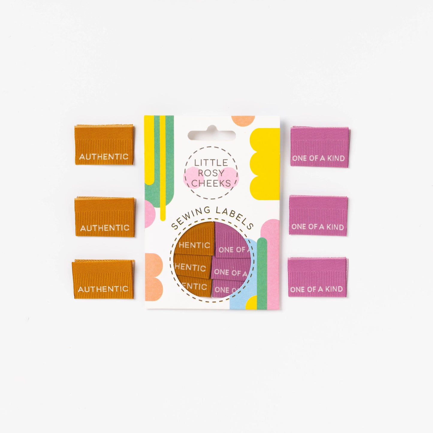 Little Rosy Cheeks Woven Sewing Labels - Authentic / One of a Kind