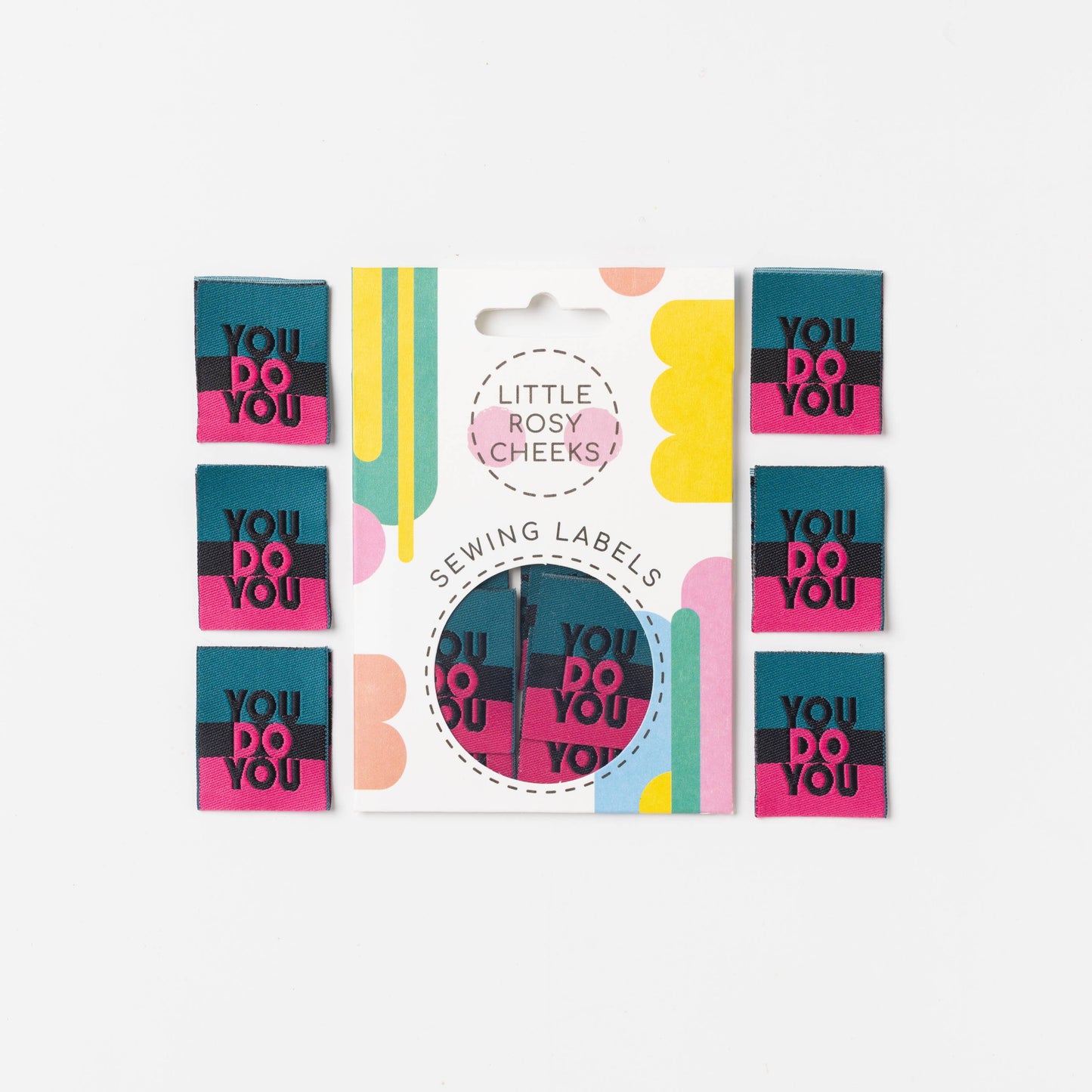 Little Rosy Cheeks Woven Sewing Labels - YOU DO YOU 2.0