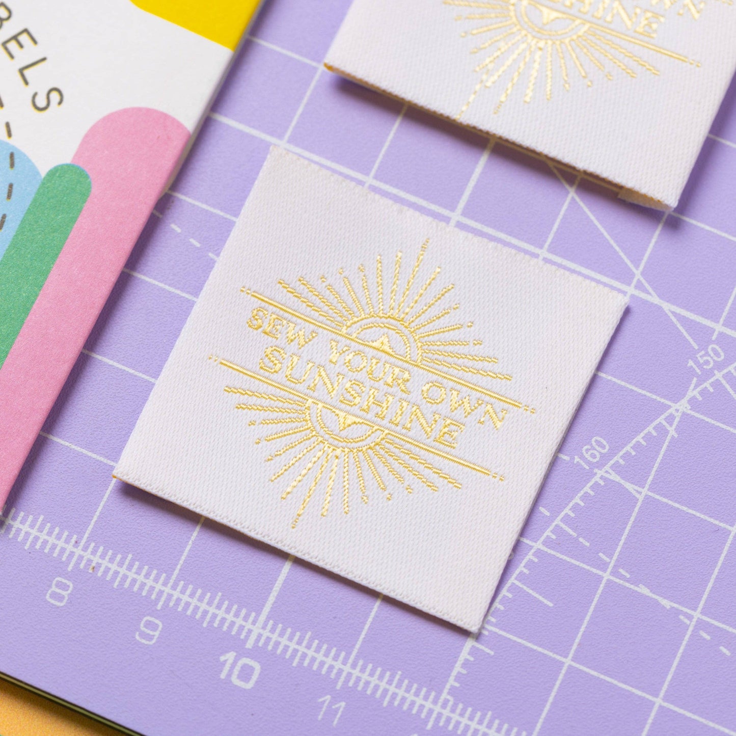 Little Rosy Cheeks Woven Sewing Labels - Sew Your Own Sunshine