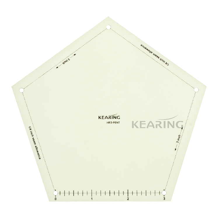 Hot Iron Quilting Template 5 Piece Set
