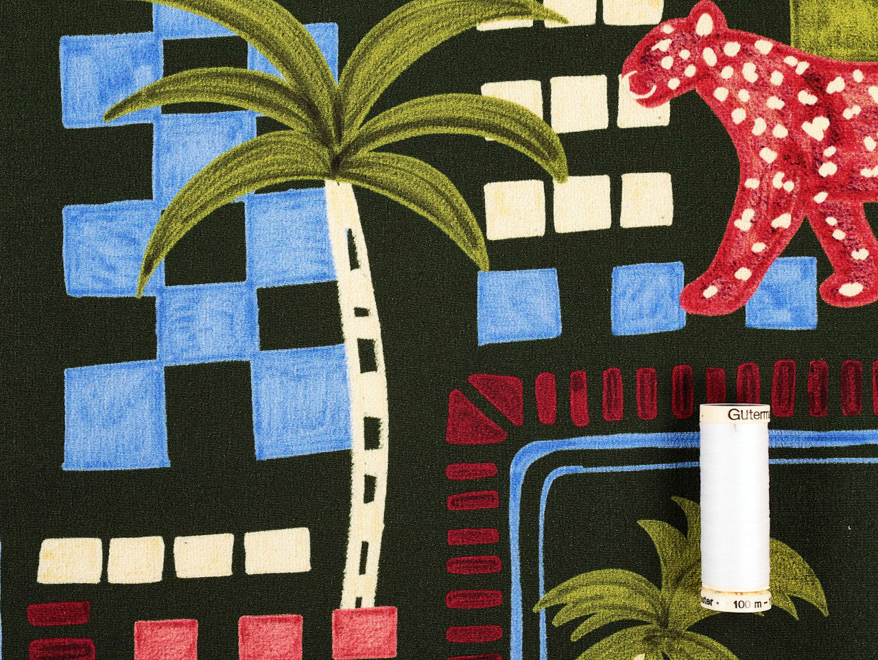 Fabric Godmother Leo's Beach Viscose Crepe