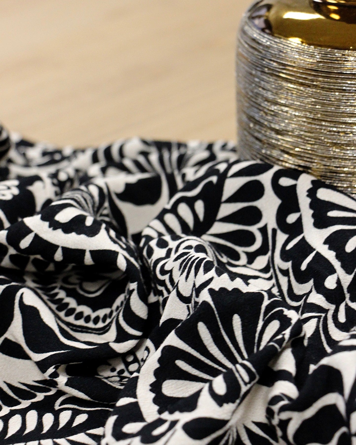 My Dress Made French Viscose Crepe Dressmaking Fabric, 'Twilight'