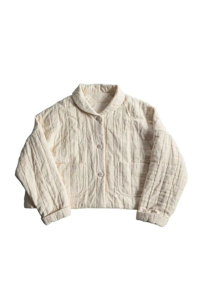 The Sanda Quilted Jacket Sewing Pattern by Merchant and Mills, Size 6 - 28