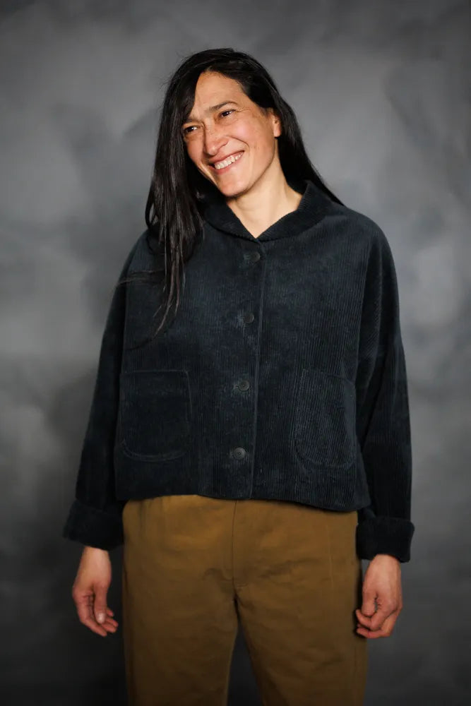 The Sanda Quilted Jacket Sewing Pattern by Merchant and Mills, Size 6 - 28