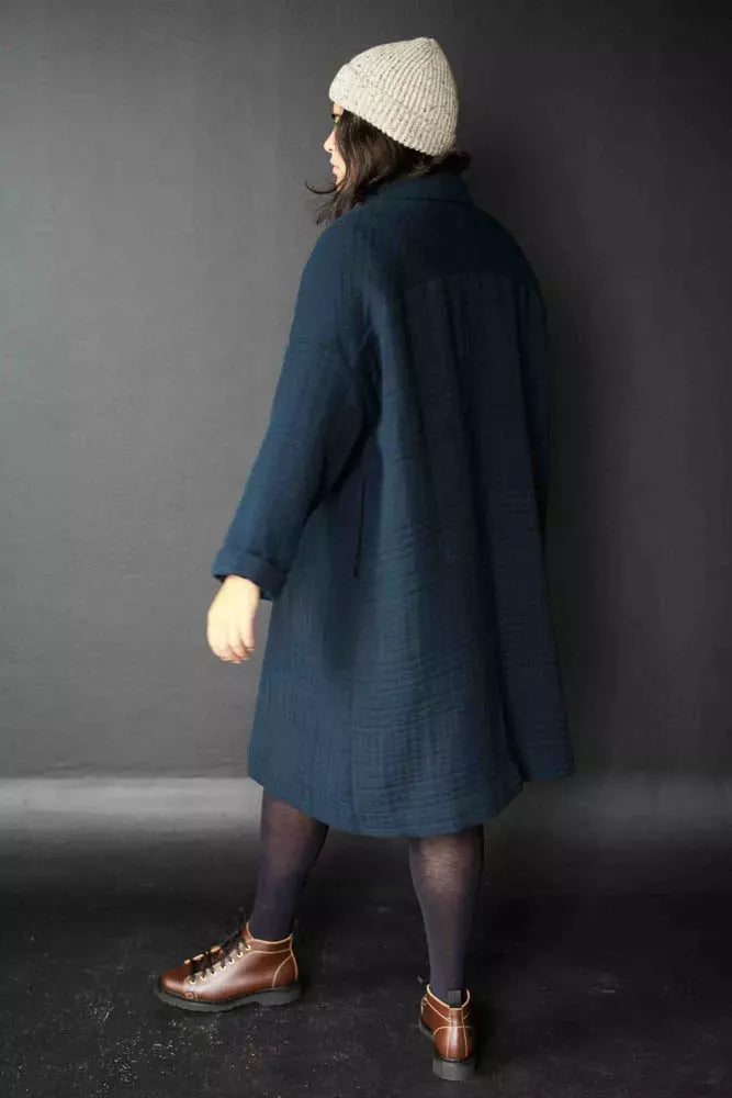 The Sanda Quilted Jacket Sewing Pattern by Merchant and Mills, Size 6 - 28