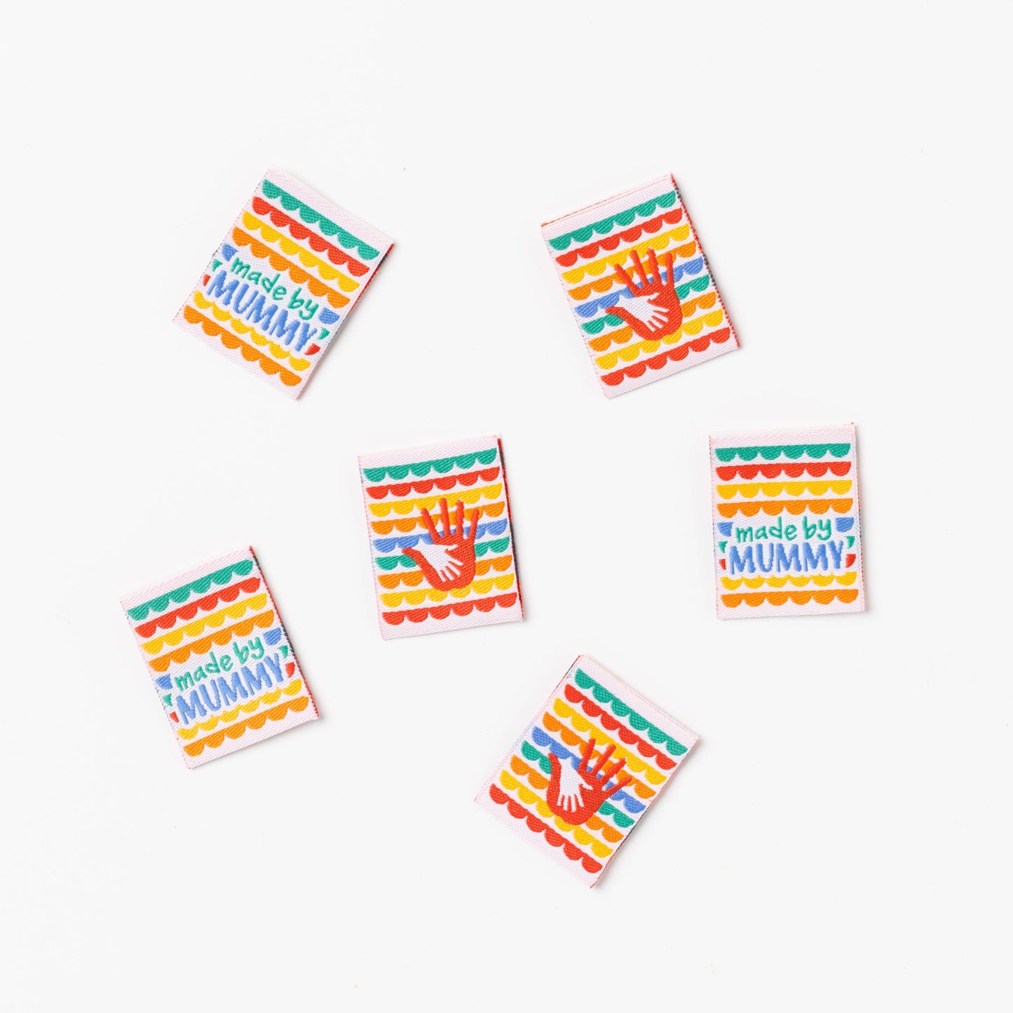 Little Rosy Cheeks Woven Sewing Labels - Made by Mummy 2.0