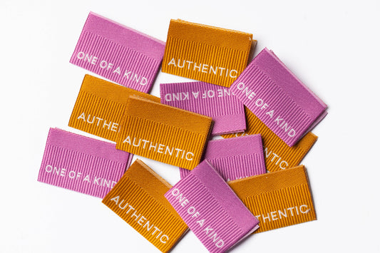 Little Rosy Cheeks Woven Sewing Labels - Authentic / One of a Kind