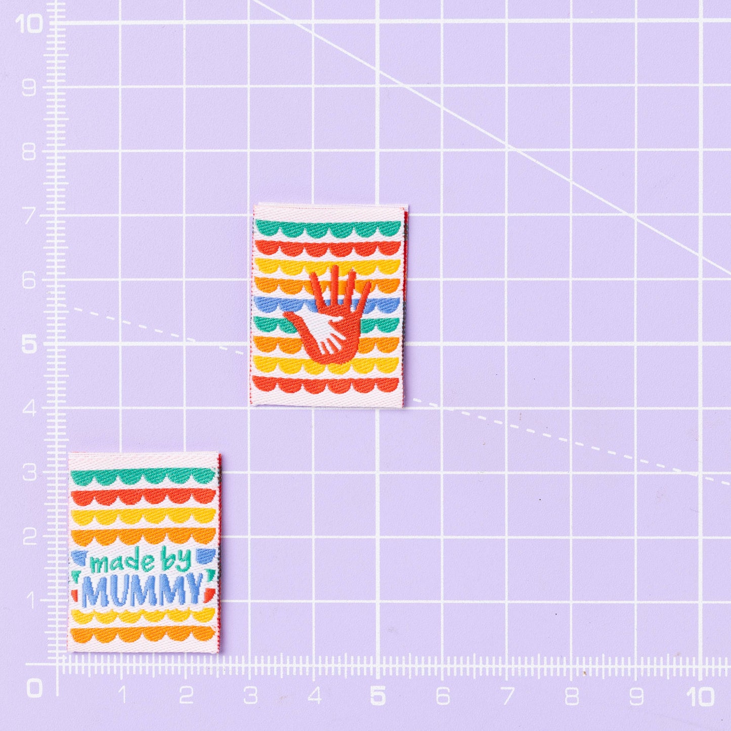 Little Rosy Cheeks Woven Sewing Labels - Made by Mummy 2.0