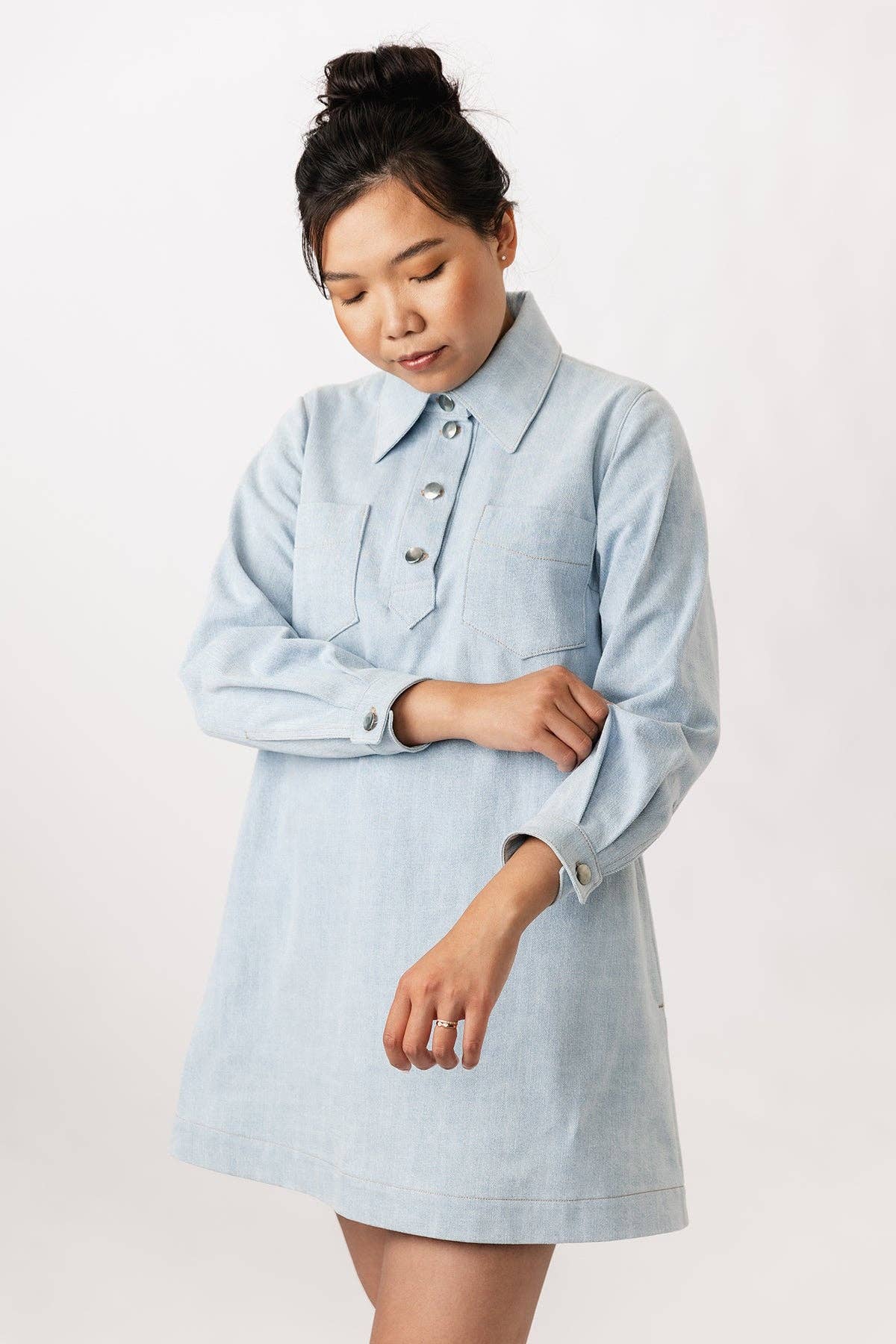 Loviisa Shirt Dress Sewing Pattern by Named
