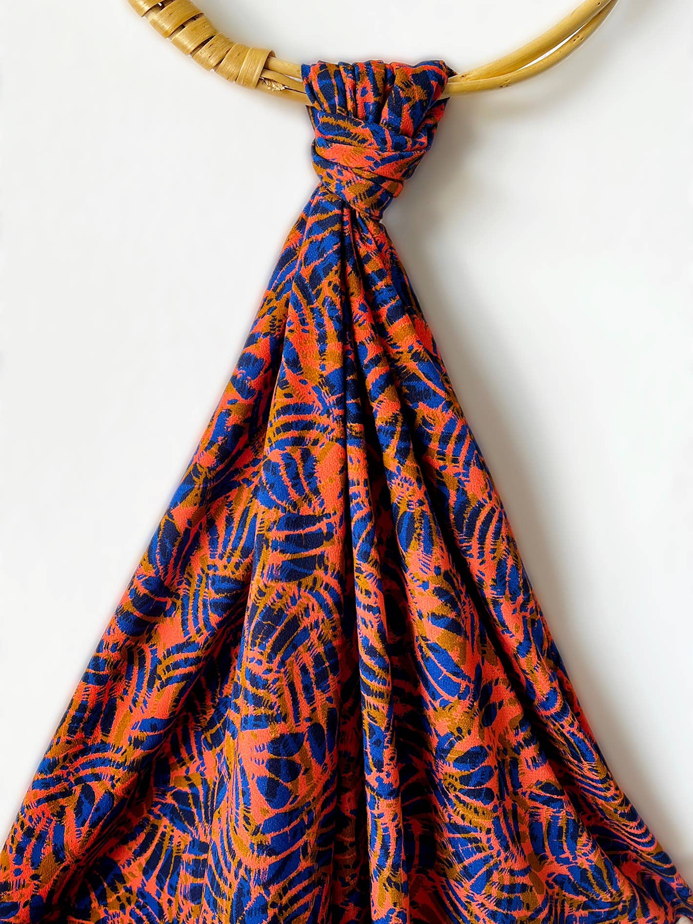 My Dress Made French Viscose Crepe Dressmaking Fabric 'Savana'