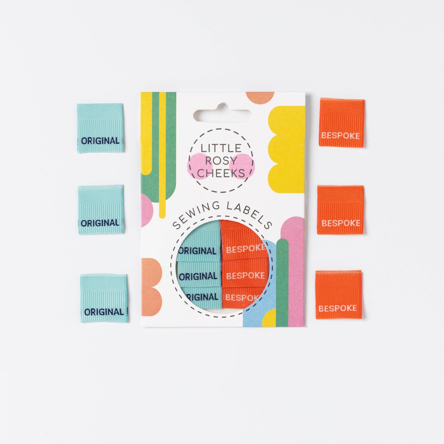 Little Rosy Cheeks Woven Sewing Labels - Bespoke / Original