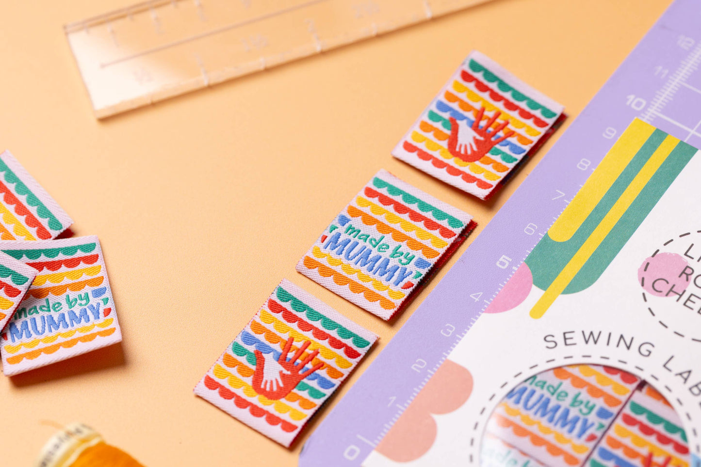 Little Rosy Cheeks Woven Sewing Labels - Made by Mummy 2.0