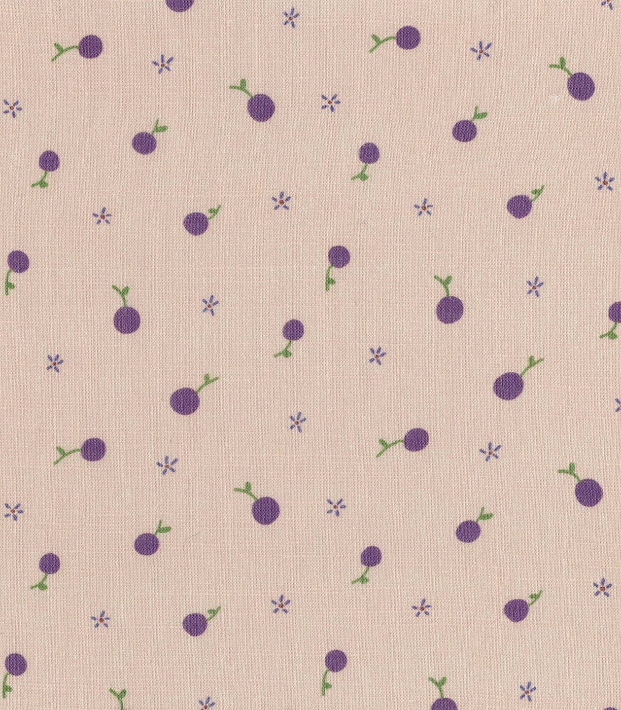 Viscose Cotton Dressmaking Fabric 'Prunette' by French Designer Cousette