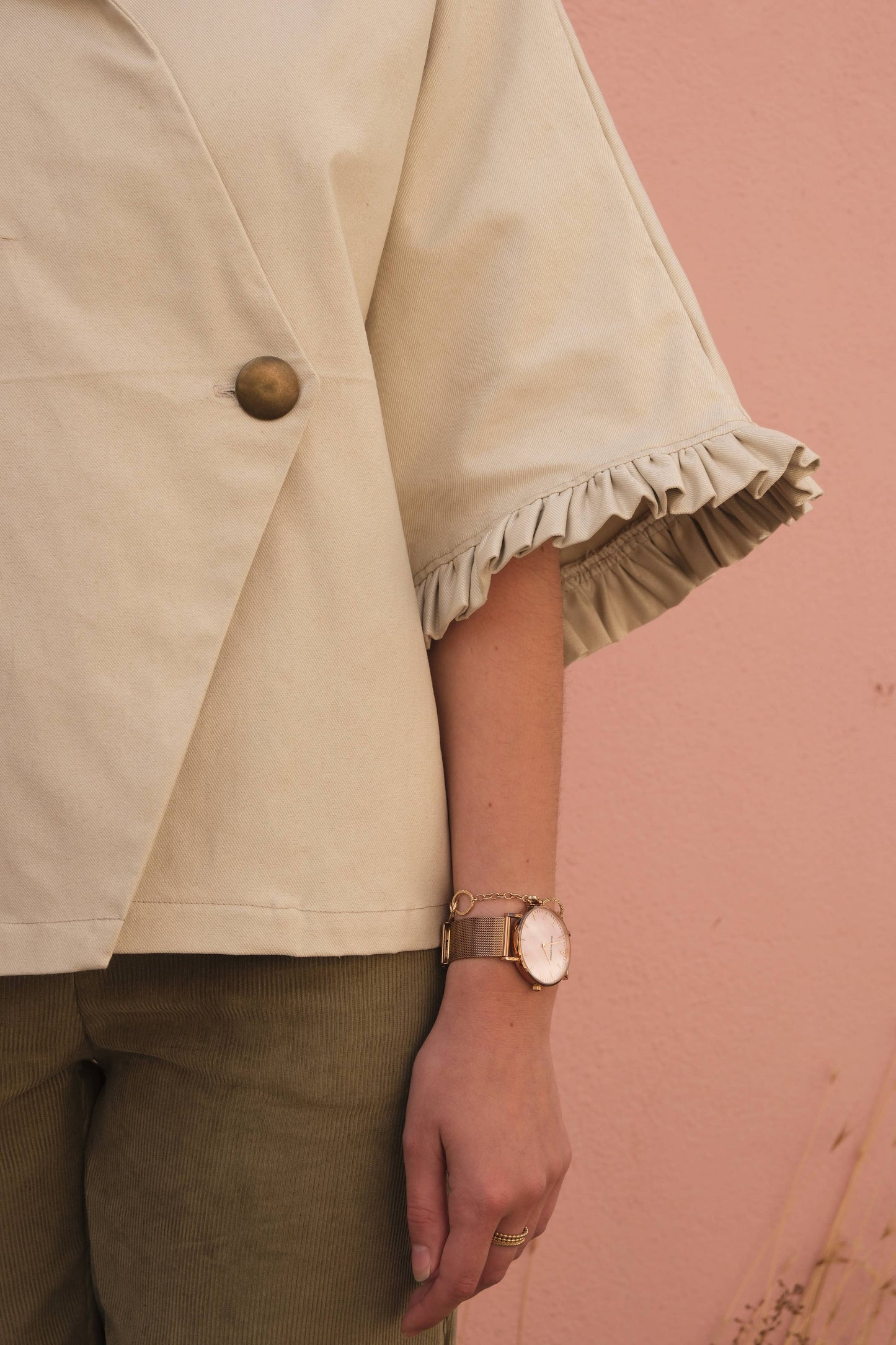 Alixia Trench Coat Paper Sewing Pattern by Cha' coud