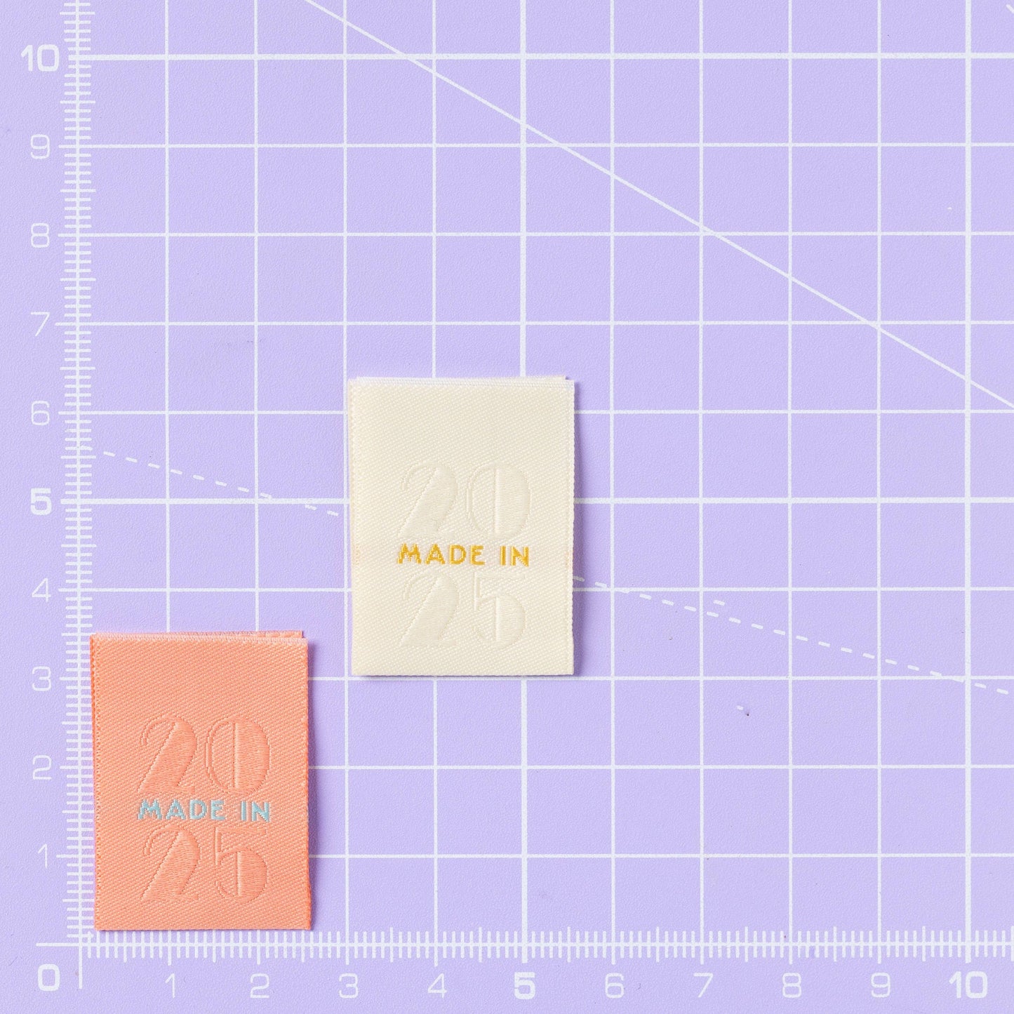 Little Rosy Cheeks Woven Sewing Labels - Made in 2025