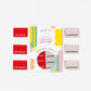 Little Rosy Cheeks Woven Sewing Labels - Me Made / Handmade Ribbed