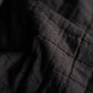 Quilted Jacquard Indian Cotton Dressmaking Fabric in 'Lunar Black’ by Merchant and Mills