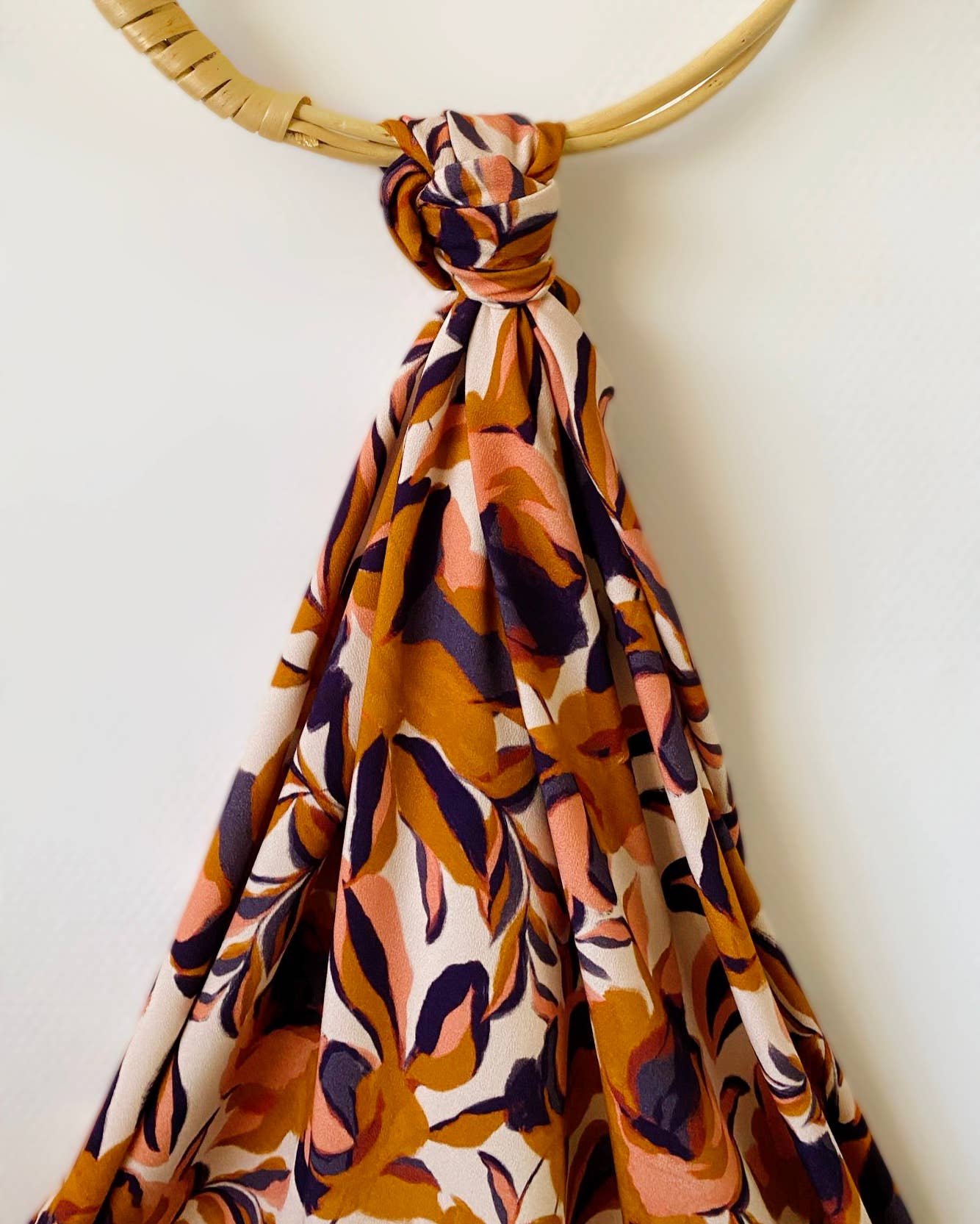 Just In - Bold Floral Viscose Crepe Dressmaking Fabric 'Aurora' Designed by My Dress Made