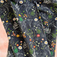 Tissu en jersey de coton Sewing Sanctuary « Navy » par Sarah J Patterson, 160 cm de large