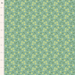 Tissu en coton Tilda « Brunch du dimanche » Tipsy, bleu sarcelle, pour le quilting, l'artisanat et la couture