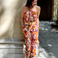 Just In - Bold Floral Viscose Crepe Dressmaking Fabric 'Aurora' Designed by My Dress Made