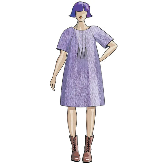 Patron de couture pour blouse à triple pli, tailles 8 à 26 (Royaume-Uni)