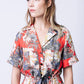 Patron de couture pour robe chemise Reeta par Named, patron papier, tailles 4 à 28