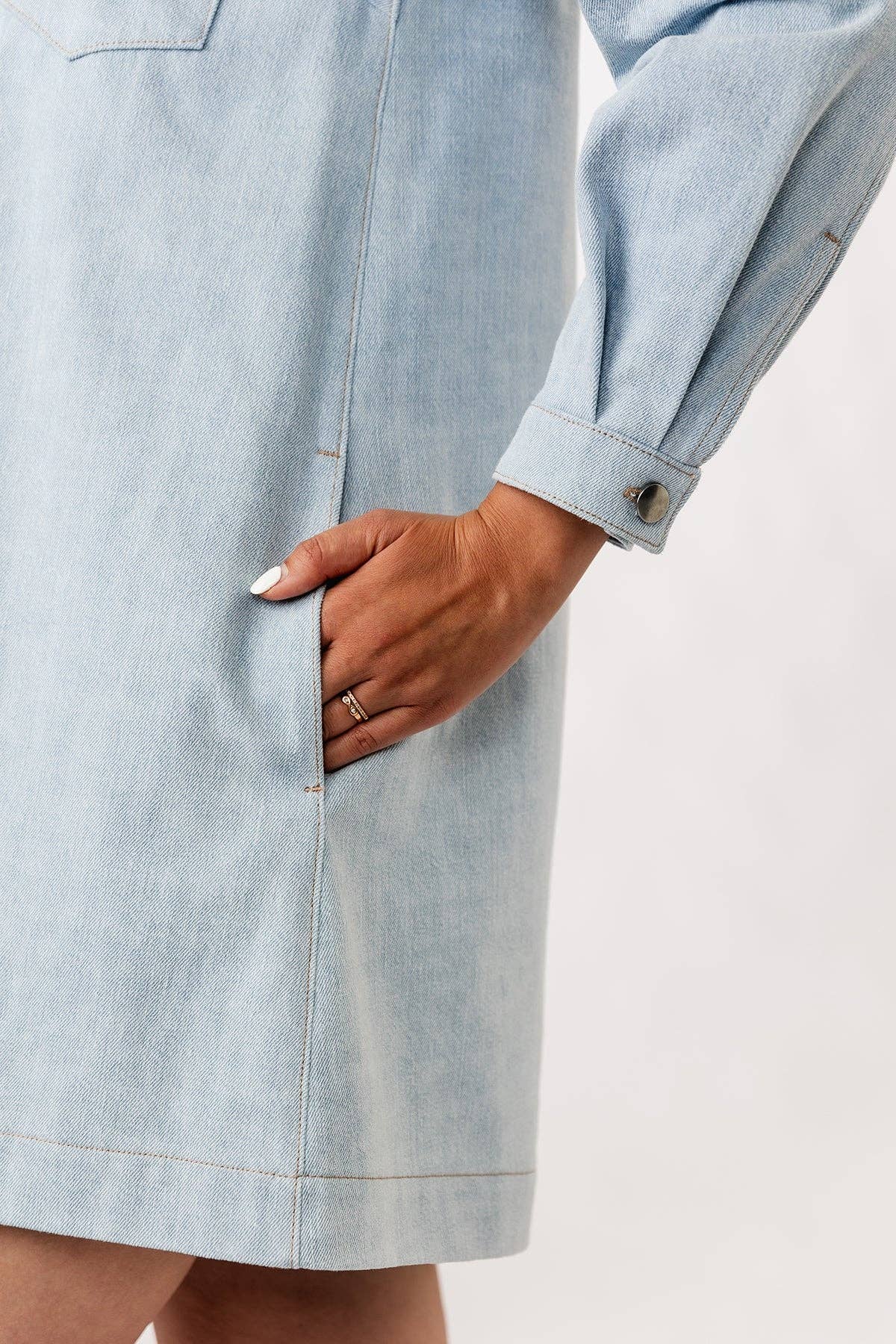 Loviisa Shirt Dress Sewing Pattern by Named