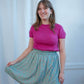 'Sweet Pea' Viscose dressmaking Fabric by Lise Tailor - Spring Collection 2025