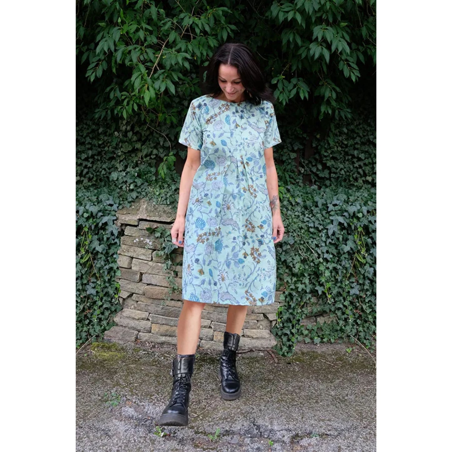 Patron de couture pour blouse à triple pli, tailles 8 à 26 (Royaume-Uni)