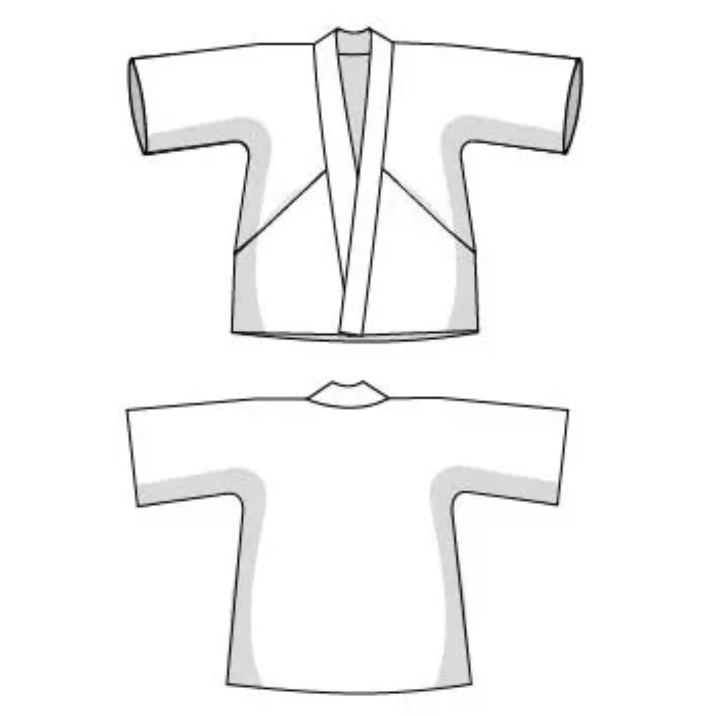 Patrón de costura para chaqueta Swing, tallas XS-XL (Reino Unido)