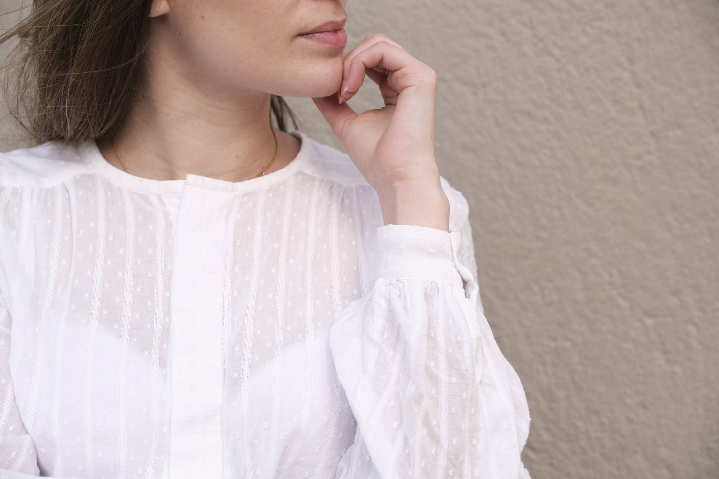 Maritza Shirt Paper Sewing Pattern by Cha' coud